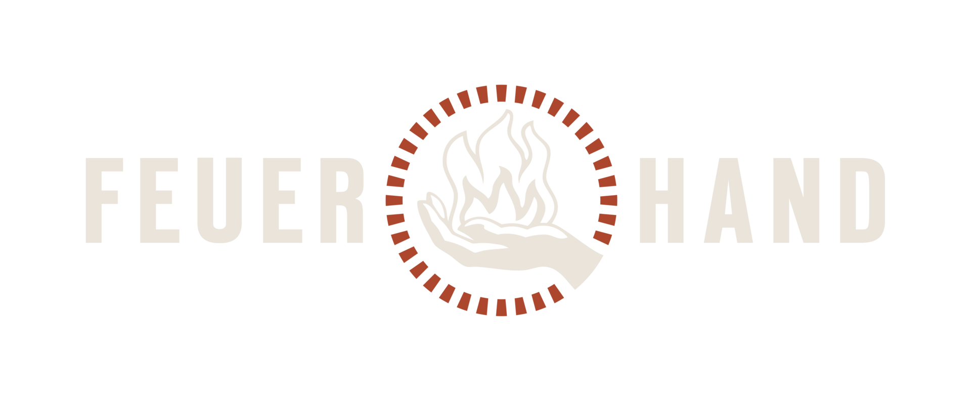 Feuerhand Primary Logo Negative CMYK