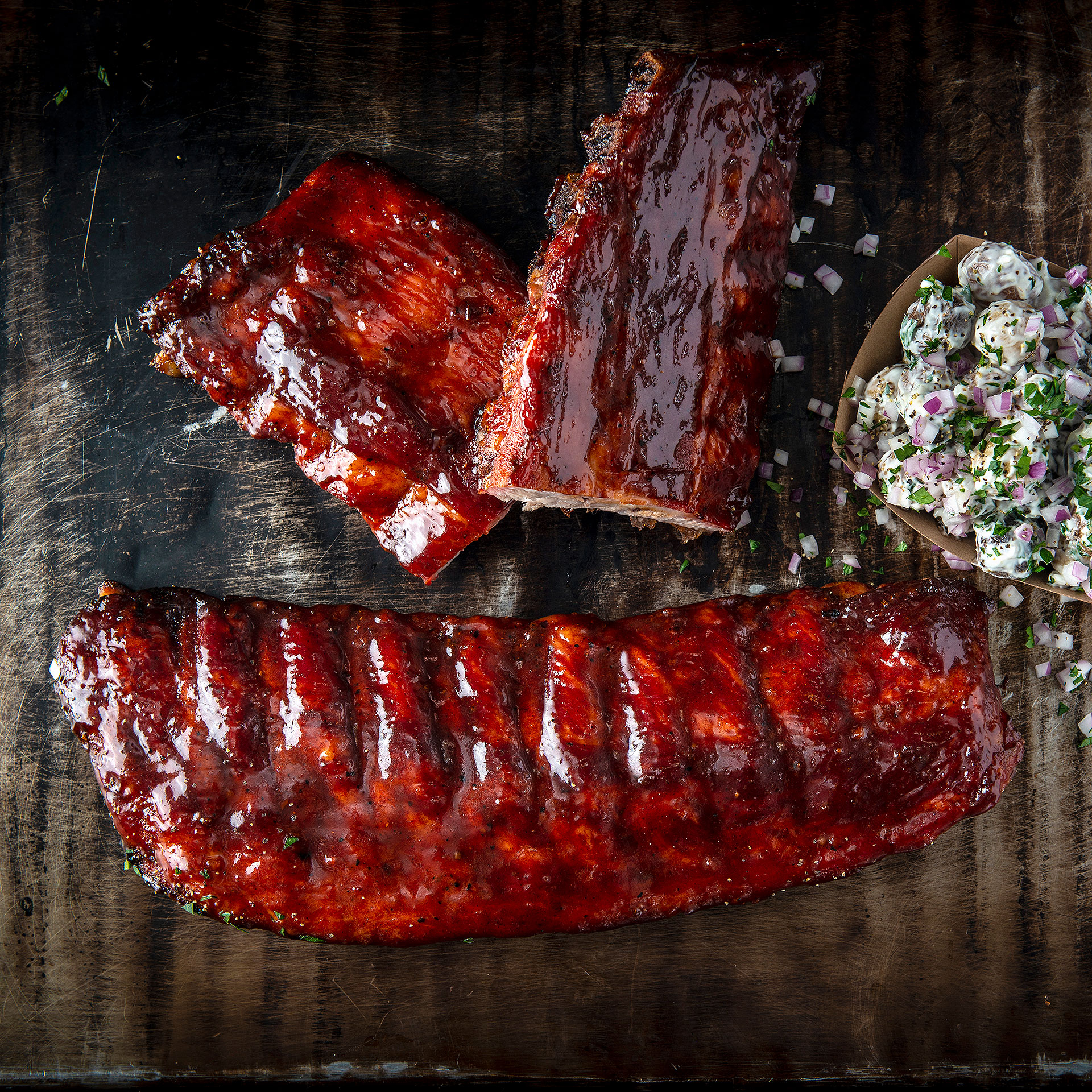 Traegersmagspareribs