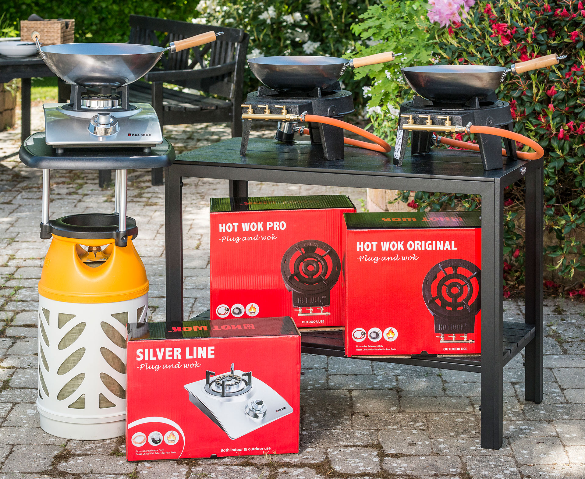 HOT WOK Gasblus